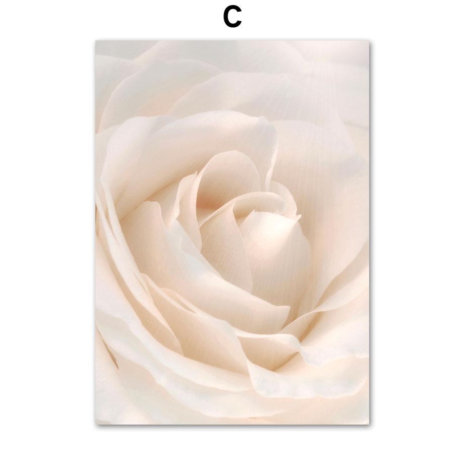 

Картина на холсте Цветок Цветок Шампанское Девушка Церковь Бежевый Плакаты Печать Настенные Картины Гостиная Домашнее Украшение 40X50cm No Frame
