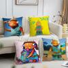 Game F-Fortnite F-Fishstick Cushion Cover For Pillow Printing Sofa Decoration Home Car Room Coffee Shop Office Nordic Simplicity