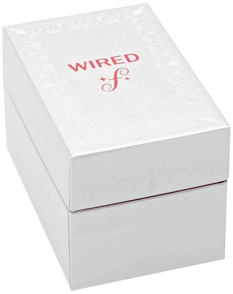 Wristwatch Wired F Quartz Curved Hardlex AGEK074 Brown [Seiko Watch]