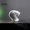 Dark Aesthetic Room Decor 3D Printed Snake Head Ornament Desk Sculpture with Sharp Teeth Detailed Animal Figurine Realistic for Halloween