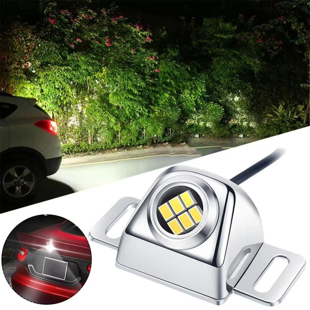 12-24V Car Reversing Light Waterproof Backup Tail Light Safety Reverse Parking Lamp  Night