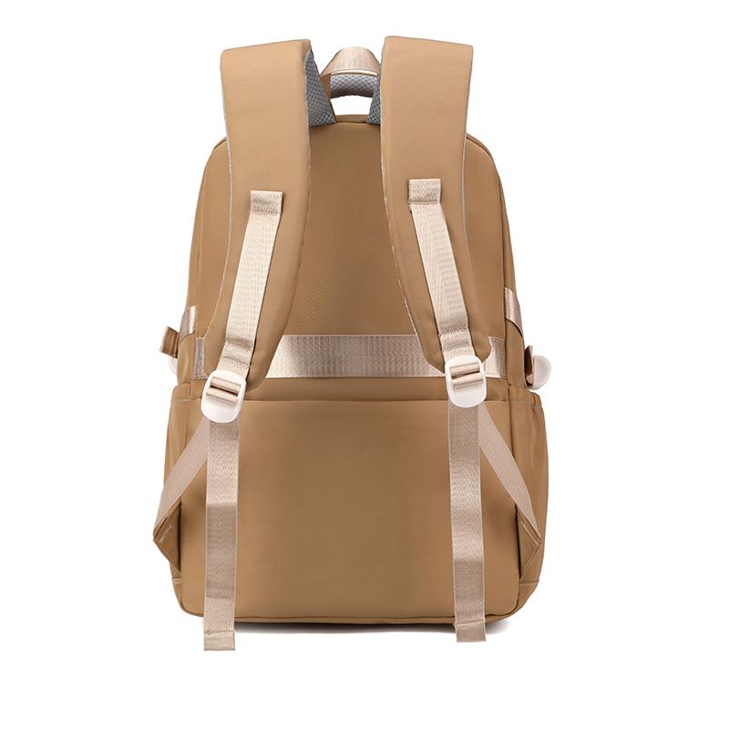 Color Block Student School Bag Women Large Capacity Backpack Ridge Protection Bag