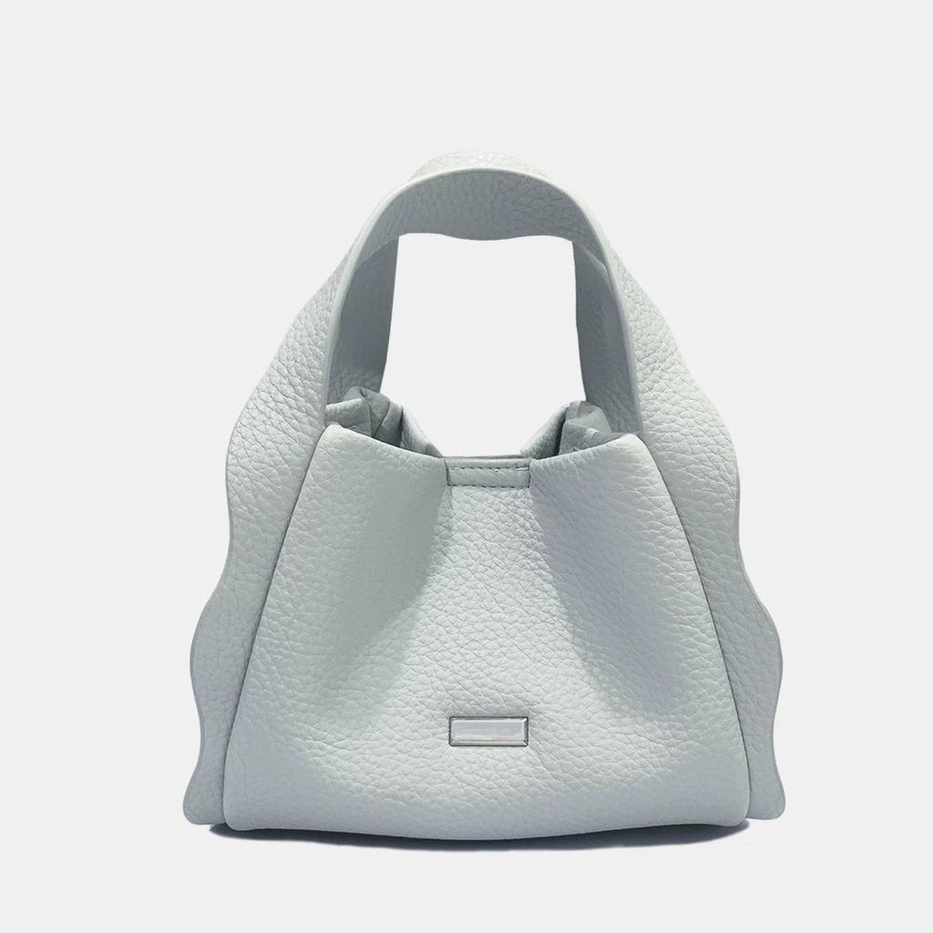 Spring Fashion Blue Portable Vegetable Basket Bag Women's New Niche Small Bag Versatile Messenger Bag