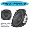 Clear Sound 66mm Internal Magnetic Speaker 66mm 4Ohm 25W Portable Speaker Full-Ranges Multimedias Speaker Metal Speaker
