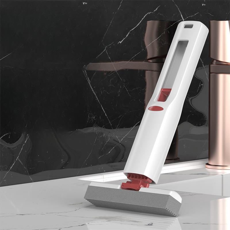 

Многофункциональная настольная губка для мытья без мытья рук, абсорбент, можно повесить автомобильные гигиенические полотенца, инструменты для чистки desktop small mop+1 head