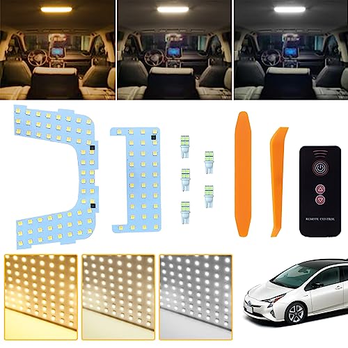 

Эксклюзивный комплект светодиодных ламп салона для Prius 50, новая модель, 3 цвета, 30 уровней диммирования, пульт дистанционного управления в комплекте, детали интерьера для Prius 50 ZVW50 ZVW51 ZVW55