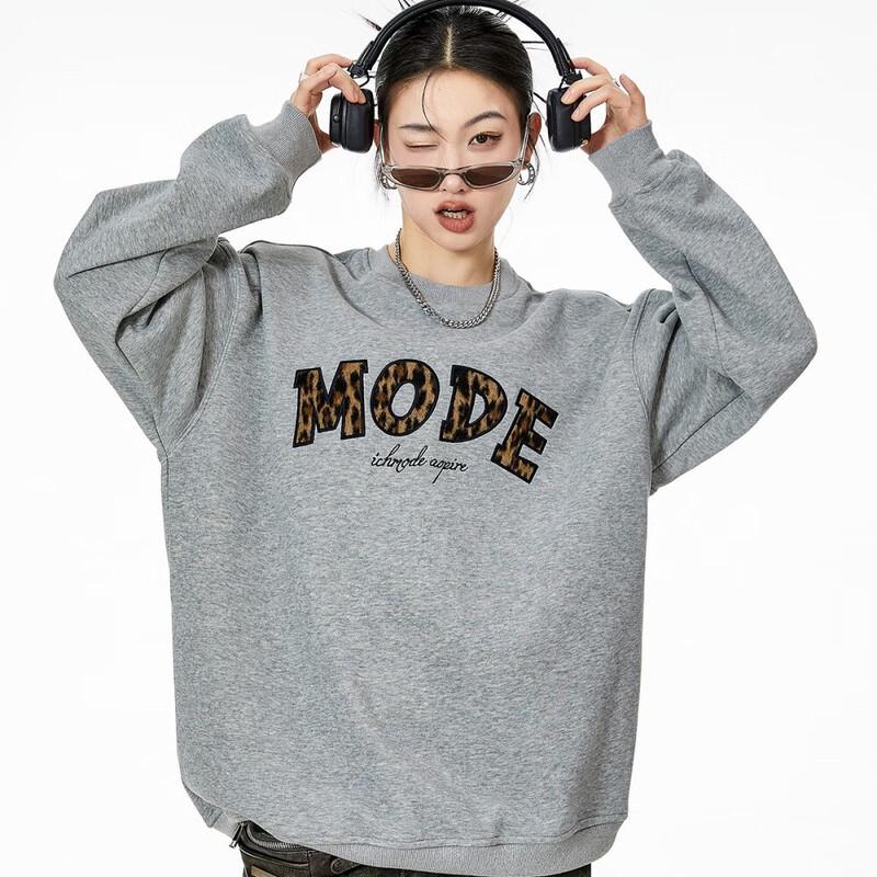 

ICH MODE American Grey Crewneck Sweatshirt S