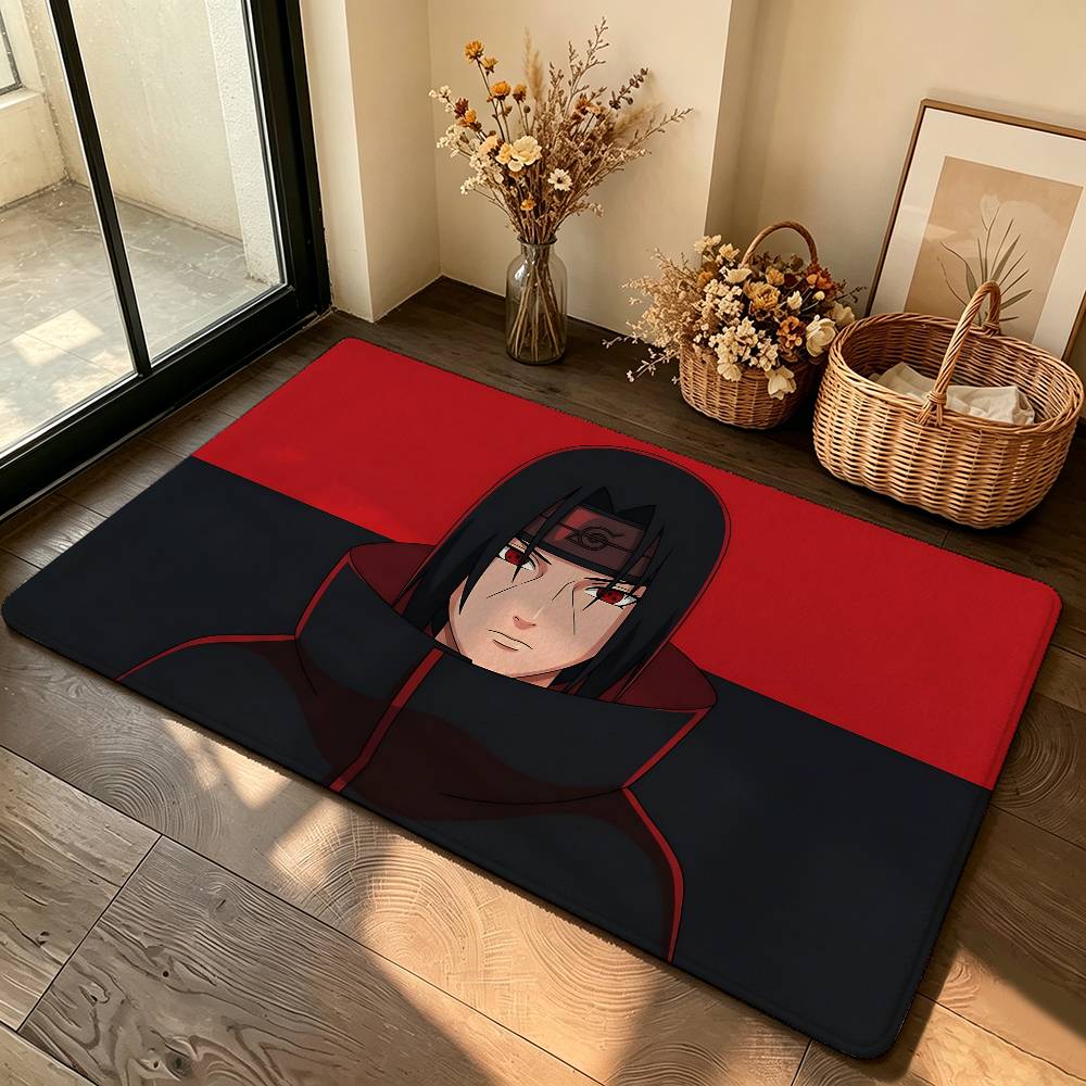 Anime N-Naruto-S Carpet Bathroom Anti-slip Mat Door Mat Home Decoration Mat Entrance Door Mat Scratch-resistant Door Mat