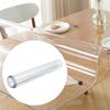 Clear Desk Mat Table Cover Heat Resistant Oilproof Easy Clean Protector Tablecloth for Office
