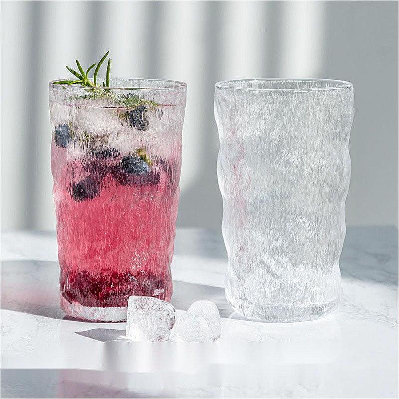 280ml/330ml Glacier Glass Cup Soda Water Mojito Cups Iced Coffee Mug Cocktail Glass High End Wine Glasses High End Beverage Mug