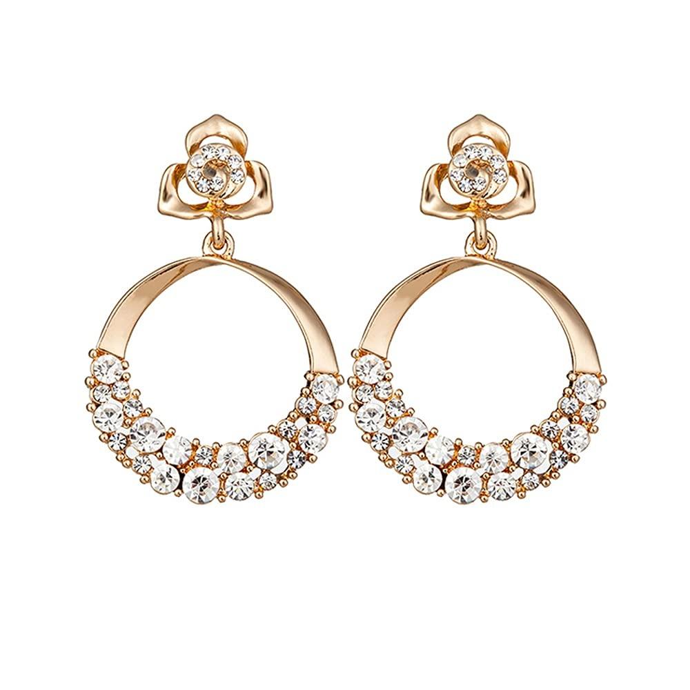Fashion Latest Stylish Fancy Gold Plated Earrings for Women Girls