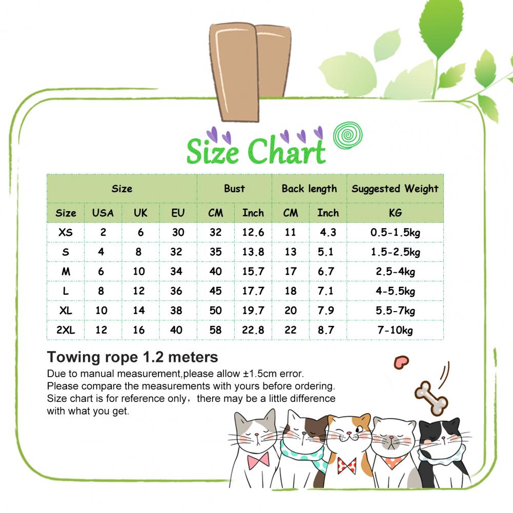 Rabbit JK Dresses and Leash Sets Mesh Plaid Pet Vest Harness Cat Bunny Chest Strap Set Small Animals Clothes Rabbits Accessories