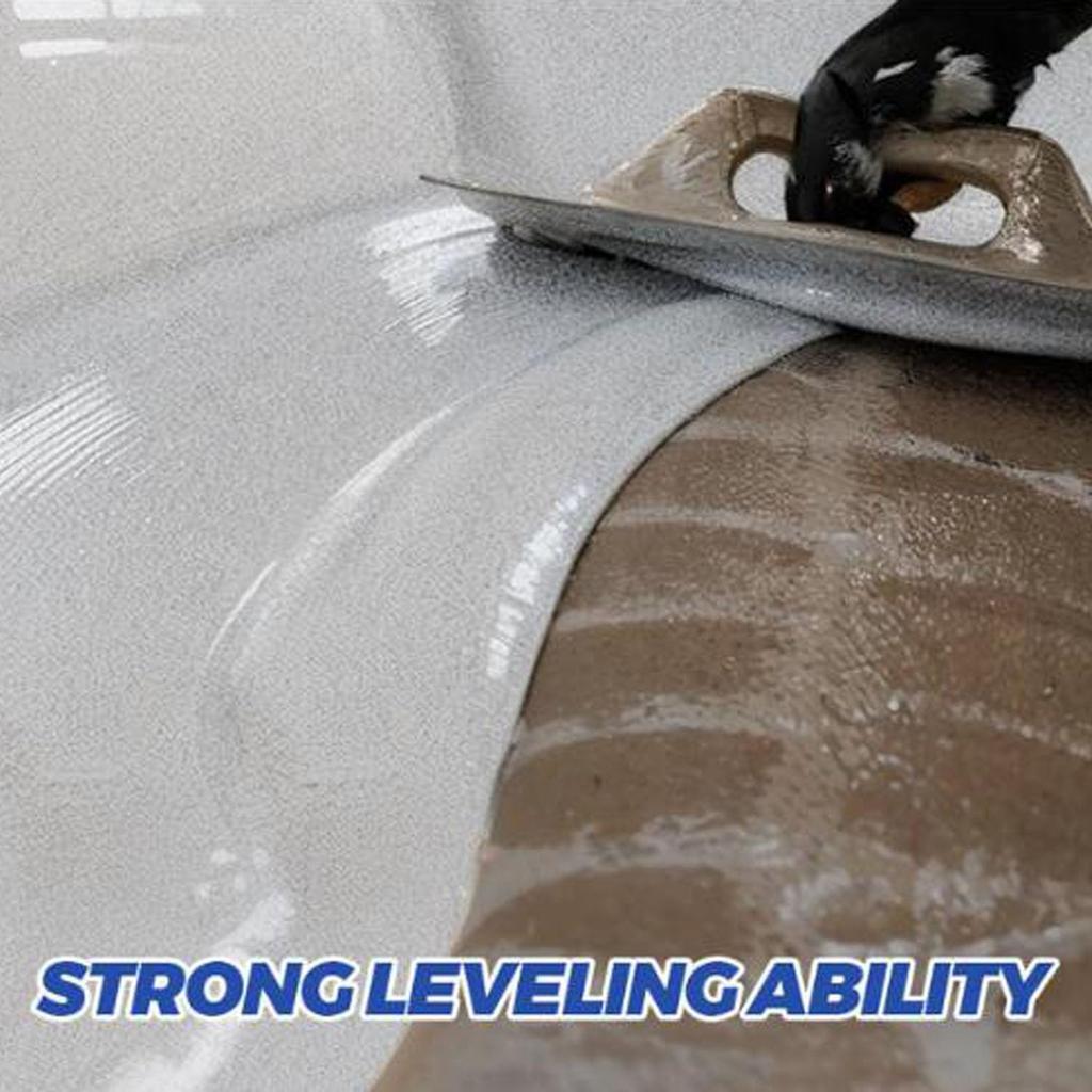 Louis Forest Epoxy Floor Paint, High-Gloss Marble Effect Waterproof Water-Based Epoxy Floor Paint (Dark Gray)