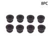 8/10Pcs Black Effective Reduce Scratches High-Temperature-Resistant Rv Stove Rubber Grommet Rv Car Accessories