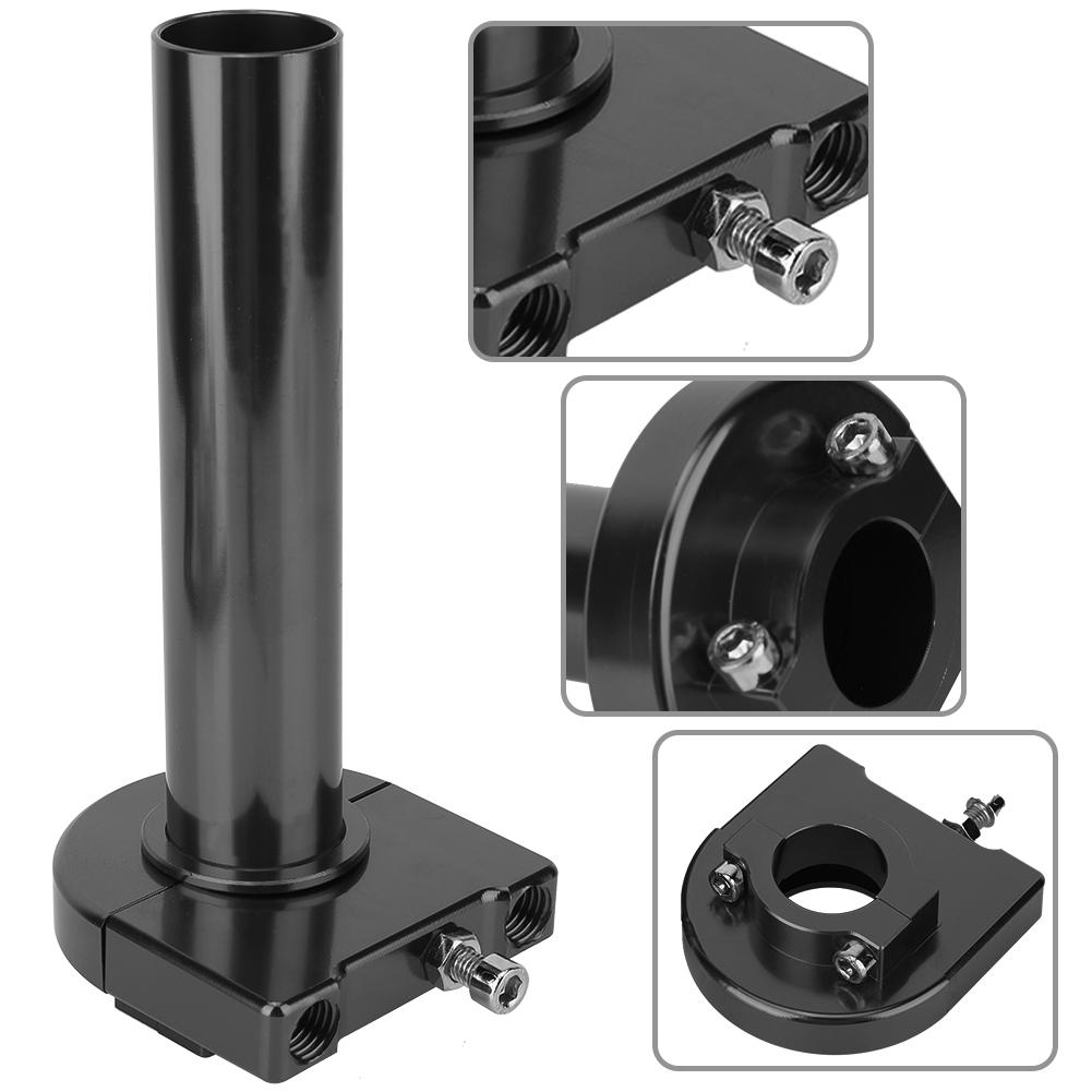 22mm Aluminum Motorcycle Modified Quick Twister Handlebar Throttle Turn Grip Black