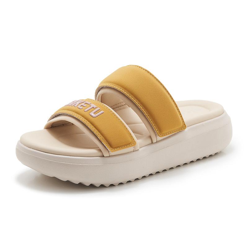 New 2025 Spring And Summer Casual Comfortable Sole Large Size Comfortable Simple Thick Sole Sandals Breathable And Versatile