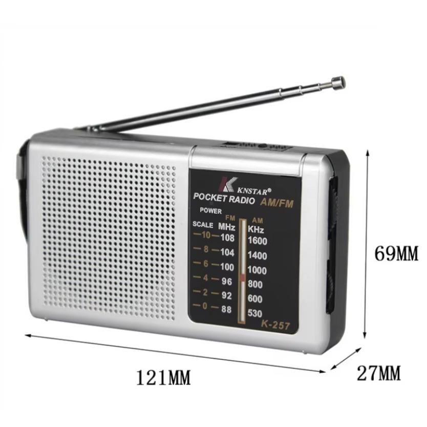 Portable Multi Functional Low Power Radio AM FM Mini Two Band Walkman Battery Outdoor Stereo Radio for Walking Hiking Camping