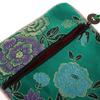 Guzheng Nail Tape Storage Bag Silk Brocade Jewelry Pouch Purse