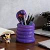 3D Cartoon Cobra Pencil Holder Animal Shaped Makeup Brush Holder Pencil Cup Flower Pot  Office Desk