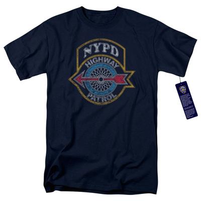 New York City Highway Patrol Licensed Adult T-Shirt