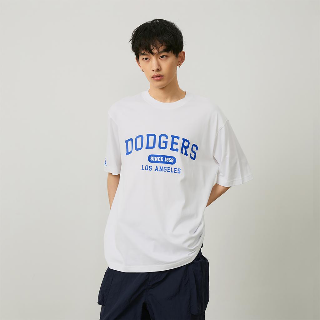 New MLB College Style Series T Shirts Unisex White 3ATSV0243-07WHS