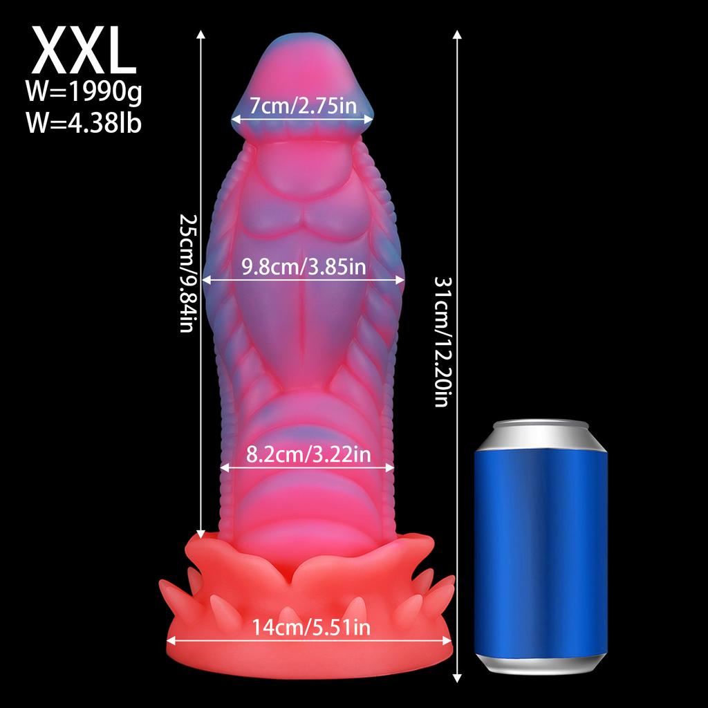Oversized Silicone Anal Plug Butt Expander Trainer Dildo Adult Sex Toy 18+ Fisting