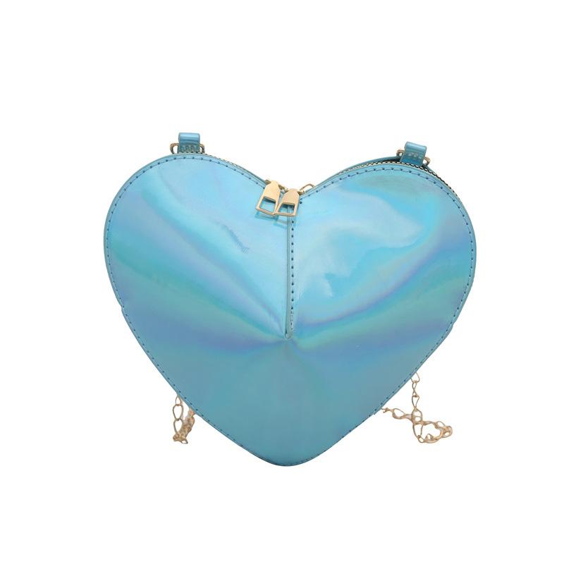 Nischen-Design Liebe Tasche 2025 Frühling und Sommer neue Damen Tasche Lackleder glänzend Umhängetasche personalisierte Mini-Umhängetasche Trend