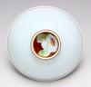 Hasami Ware, Sen'emon Pottery Studio, Colorful Camellia Rice Bowl, Red