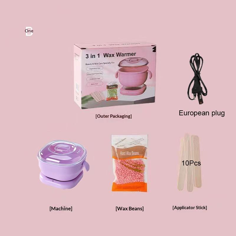 Scaldacera Pieghevole Macchina per Depilazione a Cera Scaldacera in Silicone Portatile 400 ml Epilatore per Corpo Spa Pentolino per Cera Paraffinica per Viaggio
