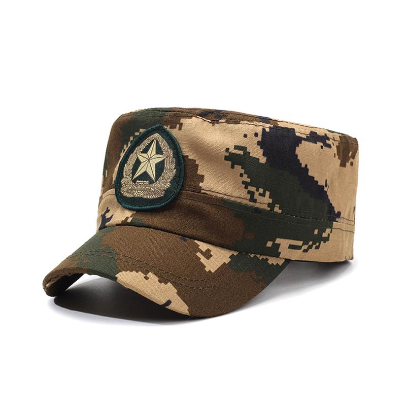 Camouflage Army Hat Men Women Baseball Cap Camo Military Cadet Outdoor Sport Adjustable Combat Flattop Sun Cap