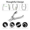 Professional Manicure Fingernail Toenail Cuticle Nipper Dead Skin Remover Trimming Nail Clipper Feet Scissor Plier Pedicure Tool