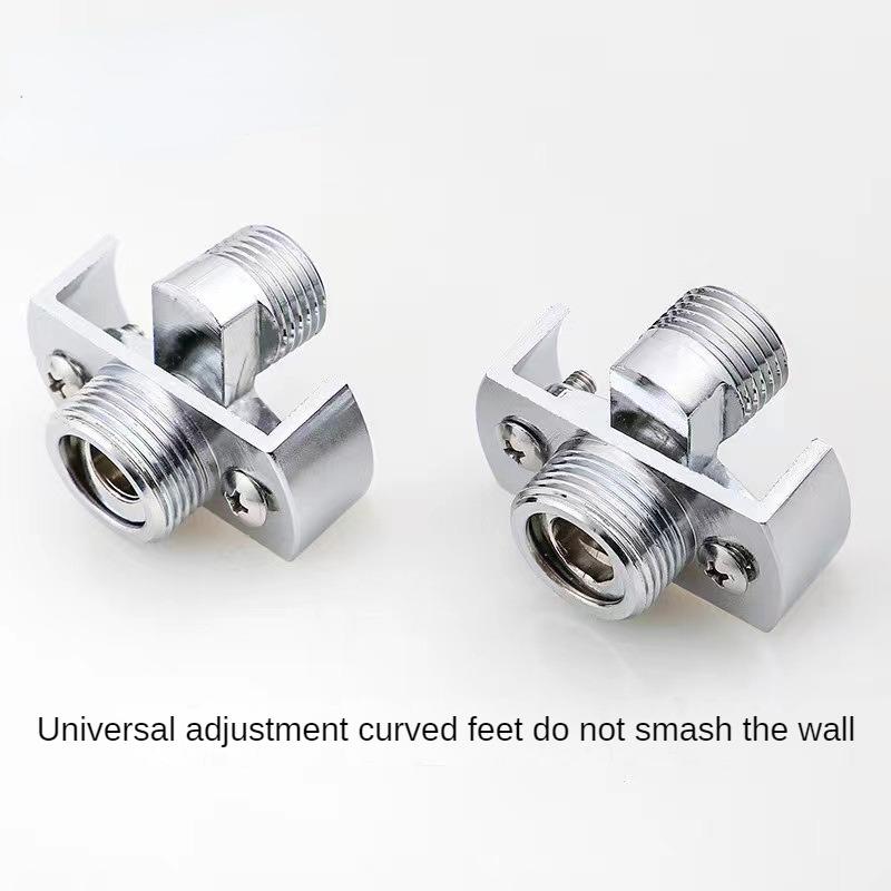 Univerzální zahnuté patky sprchové baterie instalační příslušenství prodloužený nastavitelný úhel sprchový ventil univerzální zahnutá patka