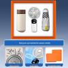 Executive 3-in-1 Fan, Umbrella & Smart Thermos Gift Set
