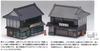 Greenmax N Gauge 2160 Merchant House with Roof Hip-and-Gable (Unpainted Kit)