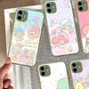 L-Little Twin Stars Phone Case For iPhone 13 12 X XS MAX Pro Max 16 15 11 14 Pro Max Shockproof Matte Cover