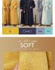 Mens & Womens Luxurious Extra Long Fleece Bathrobe - Thick, Plush, Plus Size Autumn/Winter Pajamas for Couples