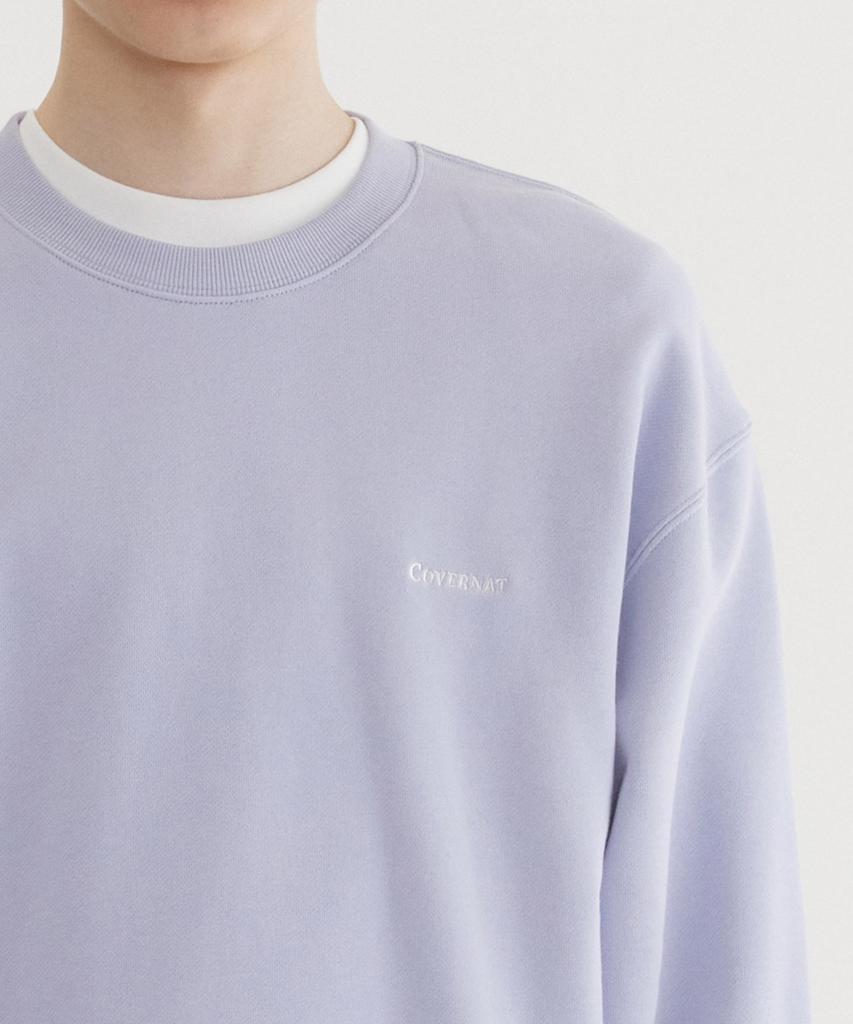 COVERNAT Small Authentic Sweatshirt Lavender