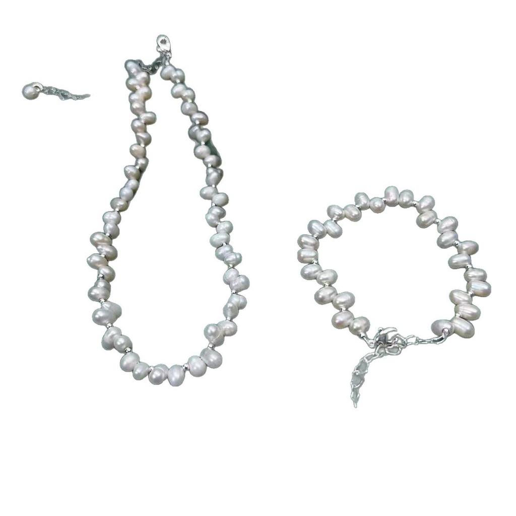 French Baroque Freshwater Pearl Choker: Stylish, High-Quality Women's Design