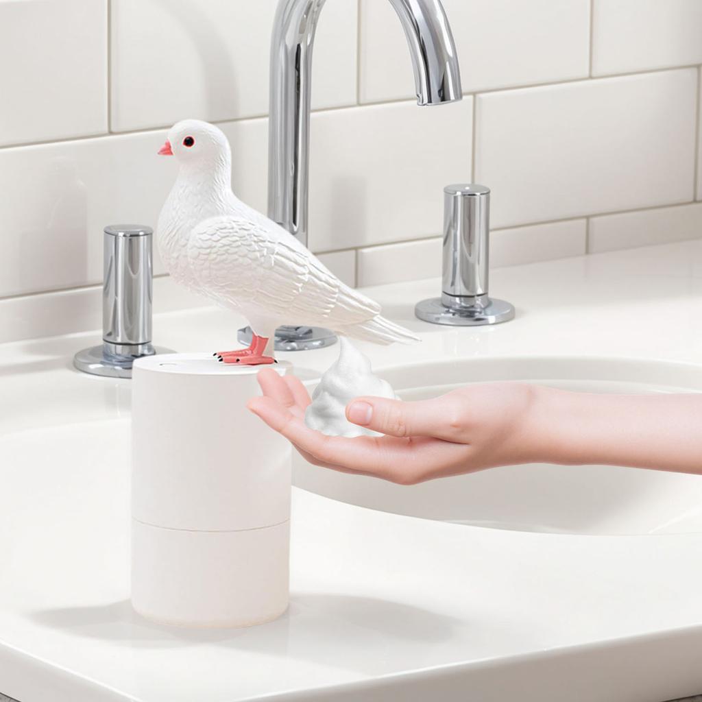 300 Ml Fun Animal Series Foam Soap Dispenser Automatic Induction Foam Hand Washer for Home Office Bathroom Kitchen