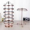 Metal Rotating Jewelry Stand 2Colors Earrings Display Rack New Jewelry Hanging Shelf  Home Goods