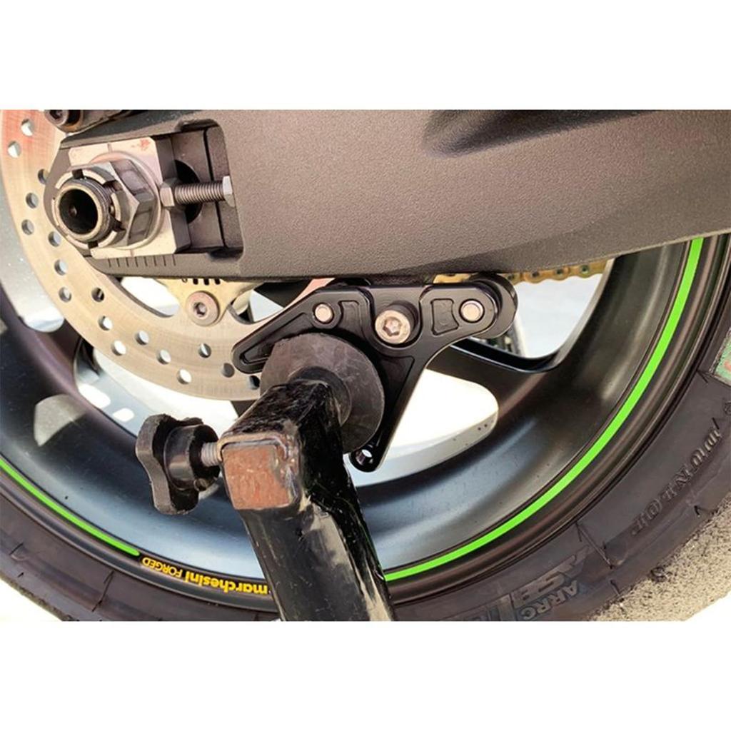 LEDISHUN Racing Stand Hook with Sprocket Type 8mm Hole Fits Kawasaki Z900 Guard, B, Universal, Diameter, Z900RS, (2017-present), ZX-10R/RR/SE,