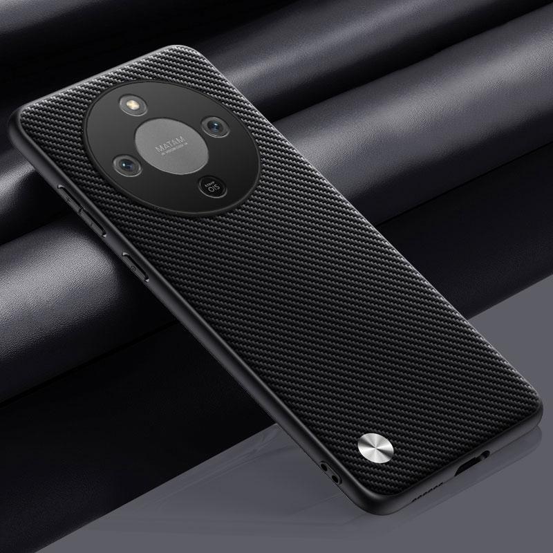 

Роскошный чехол из искусственной кожи для Huawei Mate 70 60 40 30 Pro, защитная крышка из мягкого силикона, чехол для телефона Huawei Mate 70 Pro