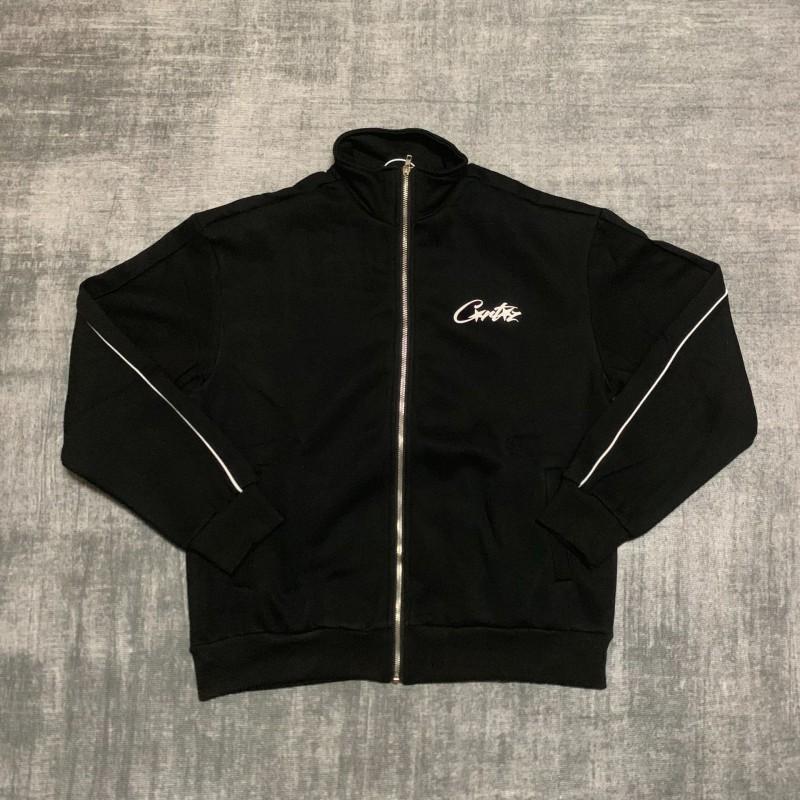 Corteiz Printed Stand Collar Zip-Up Tracksuit