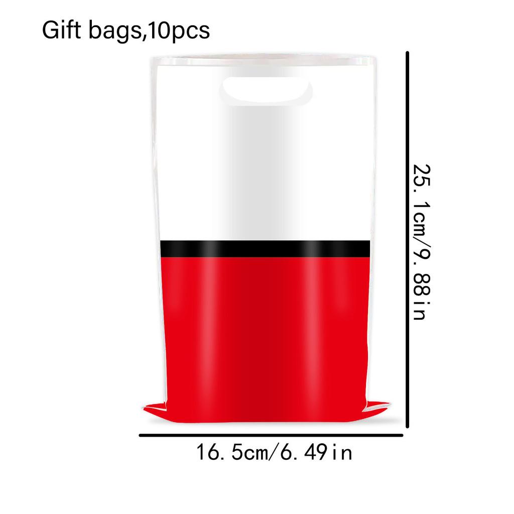 Labubu Capybara Themed Childrens Party Favor Bags With Glitter Handle For Birthday Celebrations