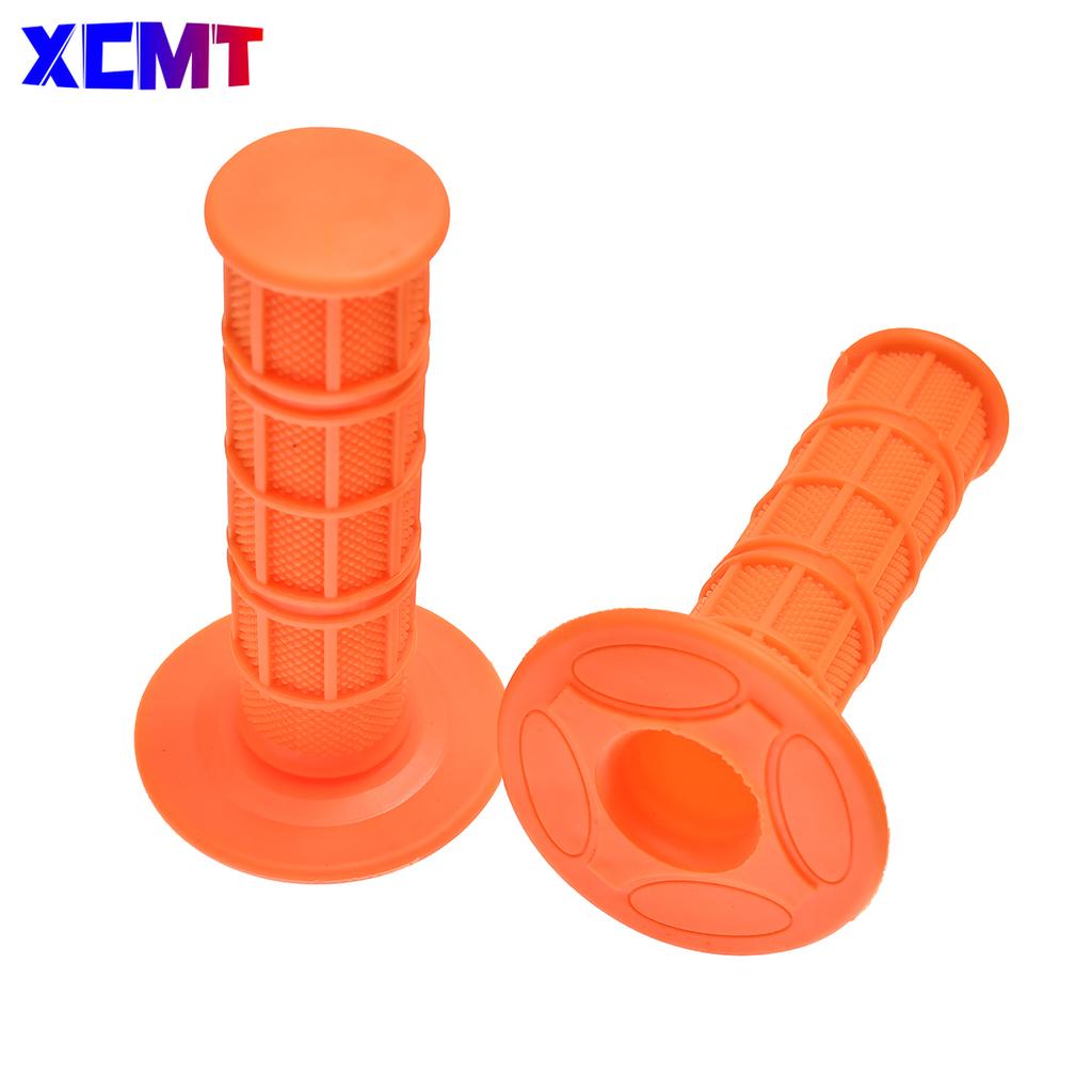 Black MX Gel Rubber HandleBar Grip For CR CRF XR YZ WR TTR KX KLX RMZ RMX RM TC TE FC FE ATV Enduro Motocross Dirt Pit Bike