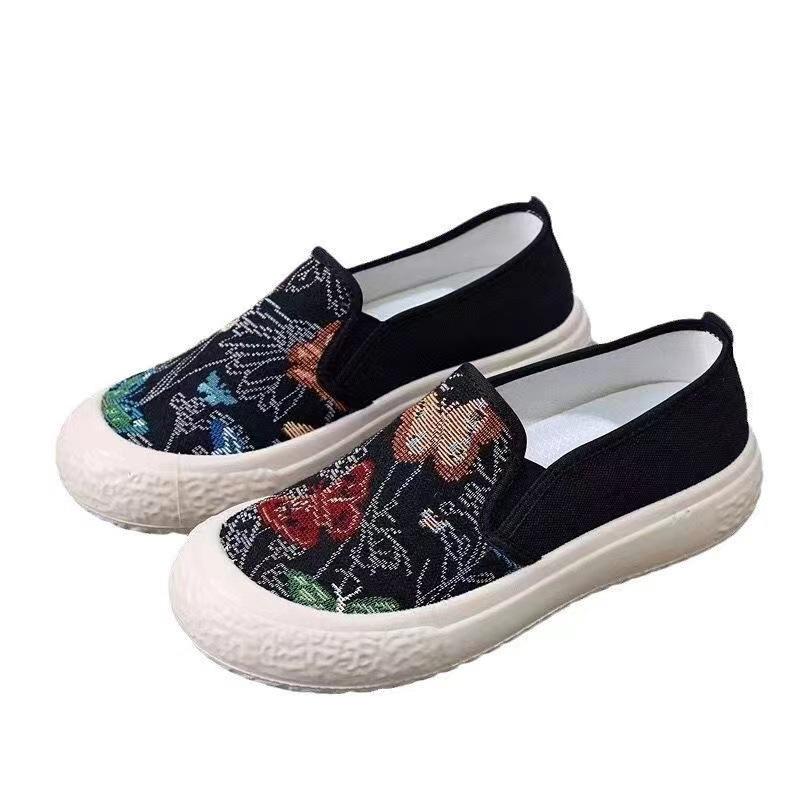 Loafers Women's Shoes Spring Versatile Casual Single Shoes Flat Bottom Fashion Soft Bottom Small White Shoes