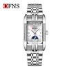 Ofns 1633 Elegant Ladies Quartz Watch Water-resistant Steel Bracelet Casual Fashion Business Watches For Woman Montre Femme