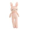 Bunny Knitted Cute Shark Plush Toy Stuffed Animal For Infants And Toddler Play