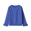 Damen Herbst Kleinblau Strickpullover
