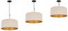 Hanging Lamp Ceiling Chandelier Golden Velvet Lampshade